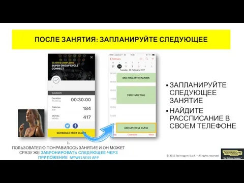 ПОСЛЕ ЗАНЯТИЯ: ЗАПЛАНИРУЙТЕ СЛЕДУЮЩЕЕ 1. ПОЛЬЗОВАТЕЛЮ ПОНРАВИЛОСЬ ЗАНЯТИЕ И ОН МОЖЕТ