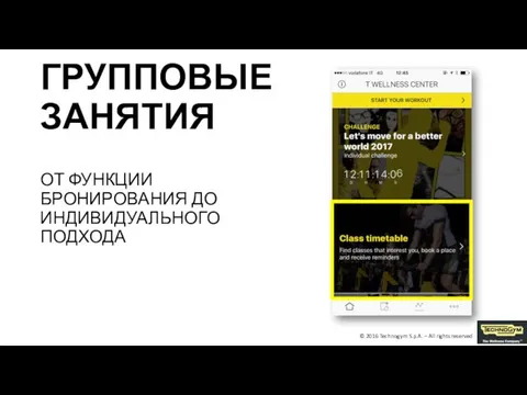 ОТ ФУНКЦИИ БРОНИРОВАНИЯ ДО ИНДИВИДУАЛЬНОГО ПОДХОДА ГРУППОВЫЕ ЗАНЯТИЯ