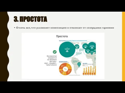 3. ПРОСТОТА Отсечь все, что усложняет композицию и отвлекает от созерцания гармонии