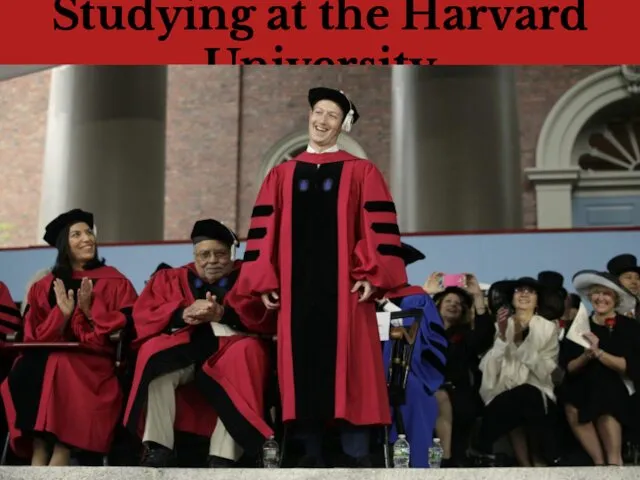 Studying at the Harvard University