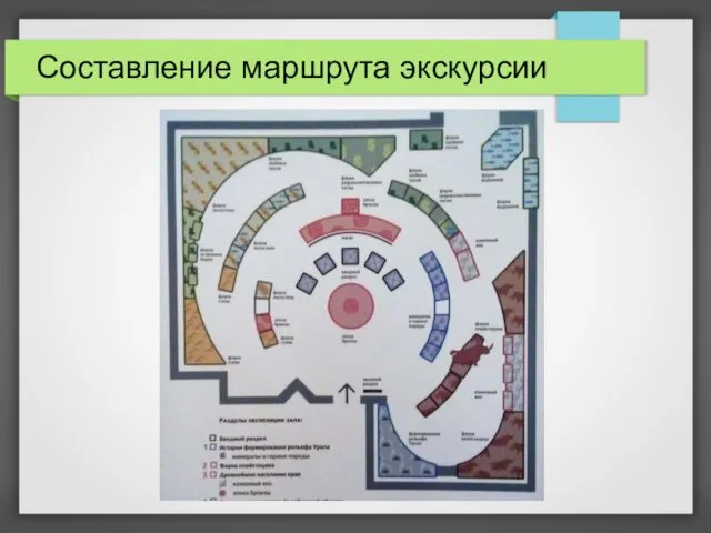 Составление маршрута экскурсии