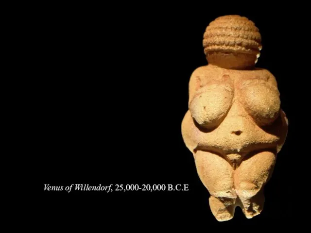 Venus of Willendorf, 25,000-20,000 B.C.E