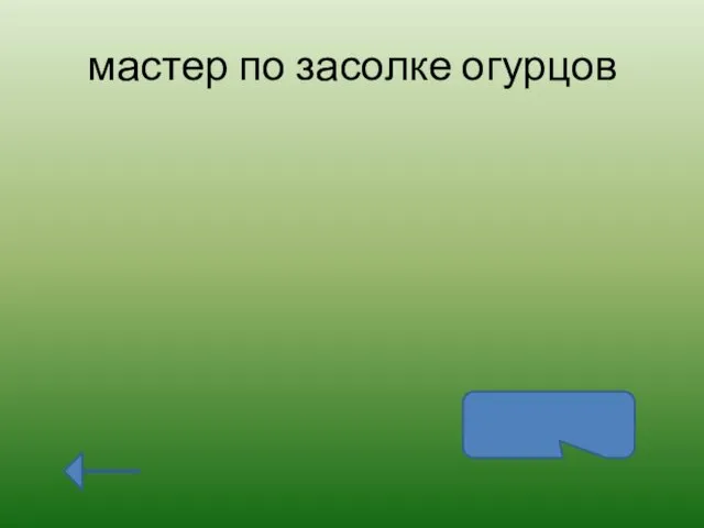 мастер по засолке огурцов Солист