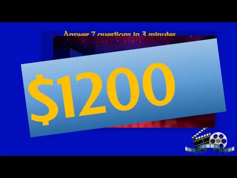 Answer 7 questions in 3 minutes A funny show which makes