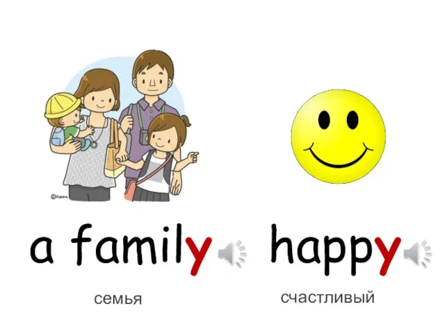 a family happy