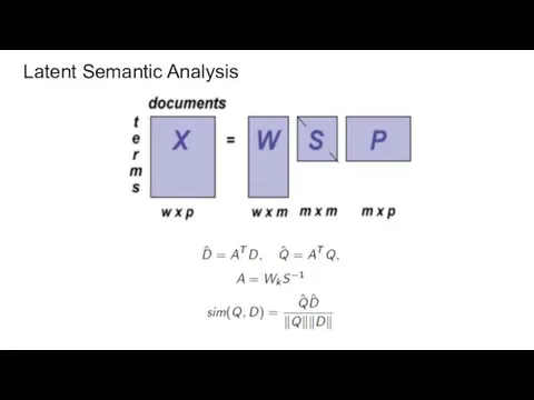 Latent Semantic Analysis