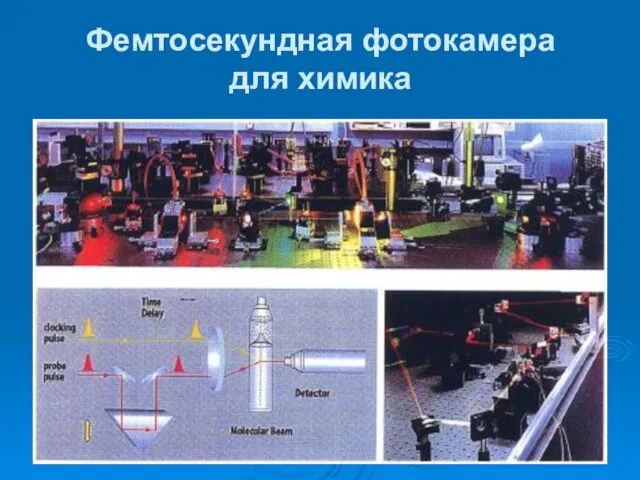 Фемтосекундная фотокамера для химика