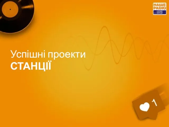 Успішні проекти СТАНЦІЇ