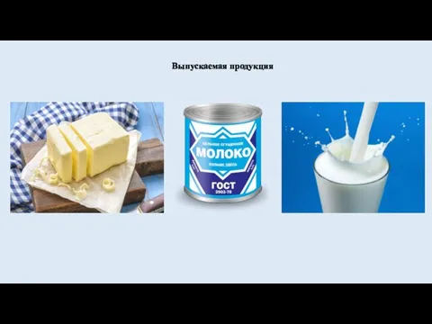 Выпускаемая продукция