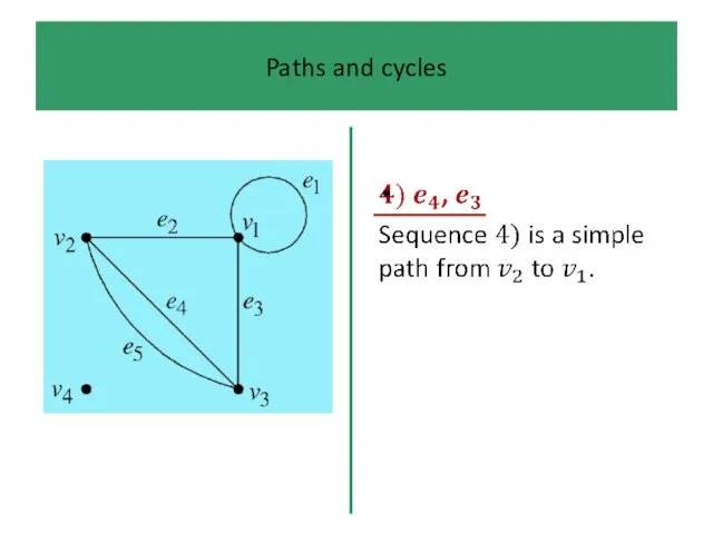 Paths and cycles