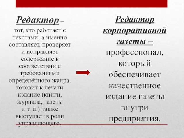 Редактор корпоративной газеты – профессионал, который обеспечивает качественное издание газеты внутри