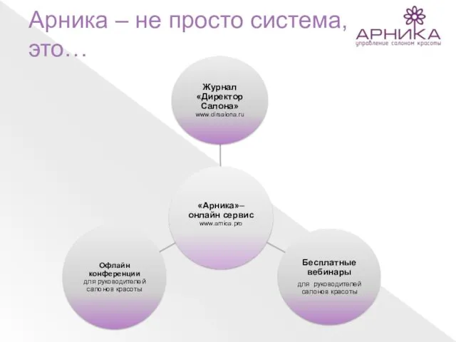 Арника – не просто система, это…