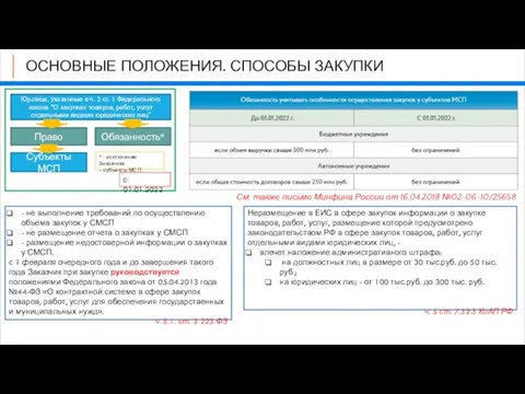 См. также письмо Минфина России от 16.04.2018 №02-06-10/25658 Юр.лица, указанные в