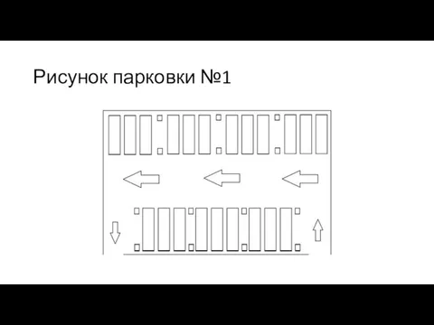 Рисунок парковки №1