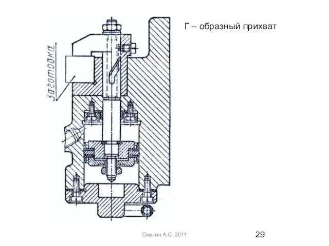 Смагин А.С. 2011 Г – образный прихват