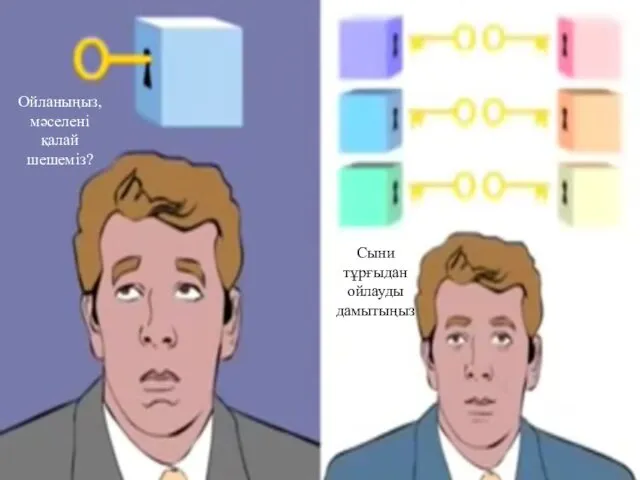 Ойланыңыз, мәселені қалай шешеміз? Сыни тұрғыдан ойлауды дамытыңыз