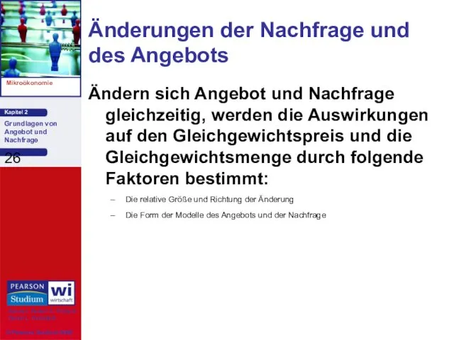 Änderungen der Nachfrage und des Angebots Ändern sich Angebot und Nachfrage