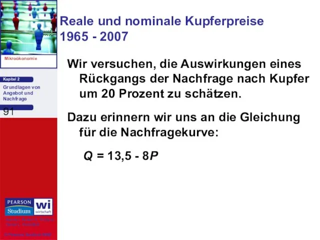 Wir versuchen, die Auswirkungen eines Rückgangs der Nachfrage nach Kupfer um