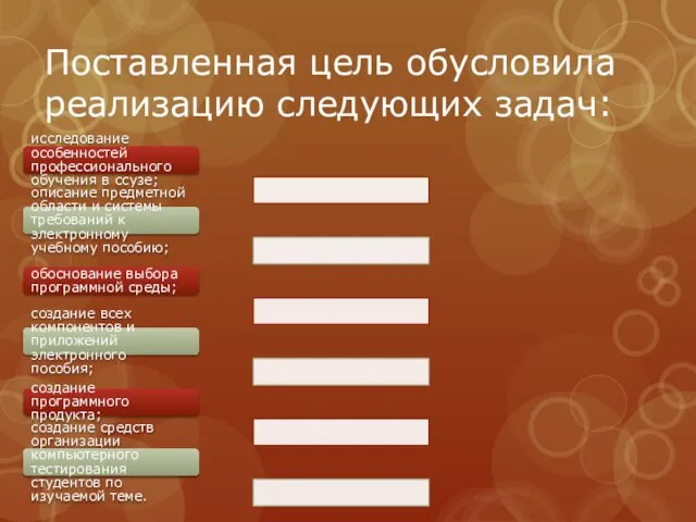 исследование особенностей профессионального обучения в ссузе; описание предметной области и системы