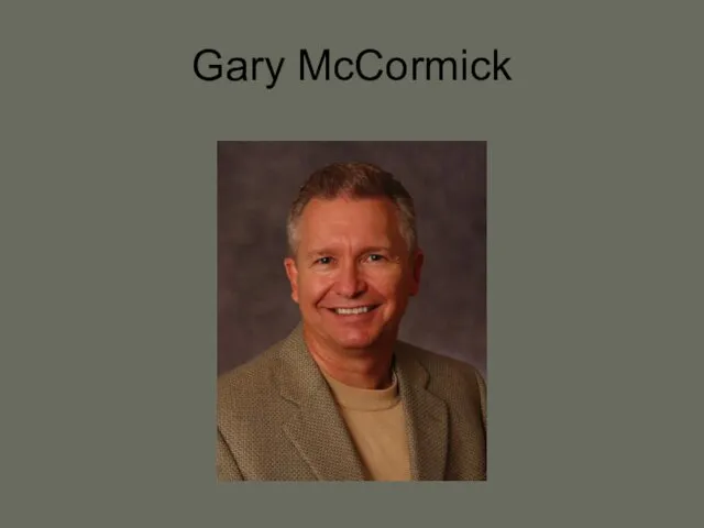 Gary McCormick