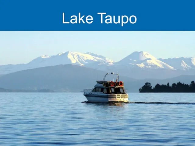 Lake Taupo