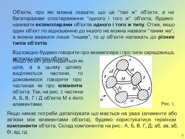 Об'єкти, про які можна сказати, що це "такі ж" об'єкти, а