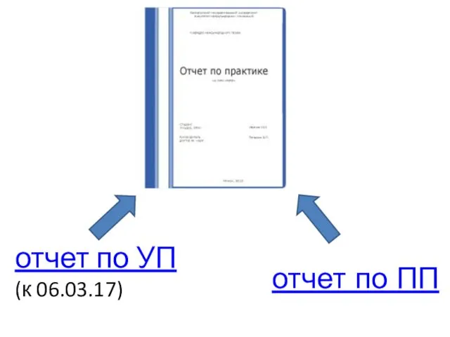 отчет по УП (к 06.03.17) отчет по ПП