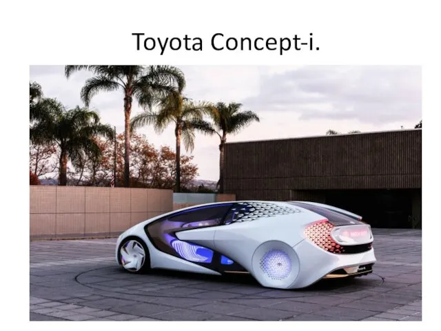 Toyota Concept-i.