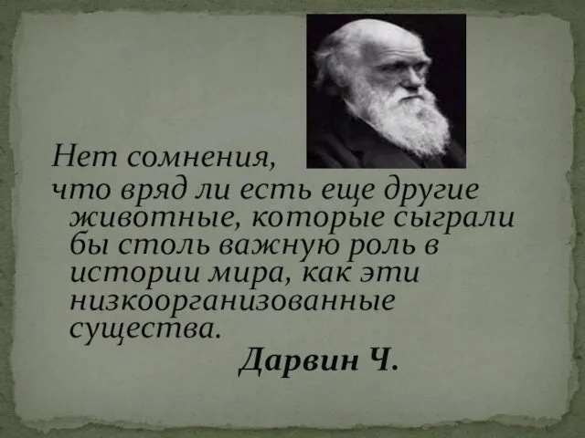 Нет сомнения, что вряд ли есть еще другие животные, которые сыграли