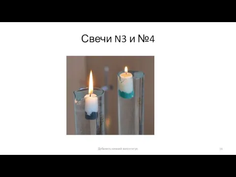 Свечи N3 и №4 Добавить нижний колонтитул