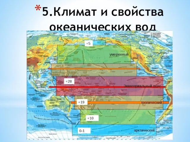 5.Климат и свойства океанических вод