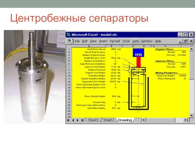 Центробежные сепараторы