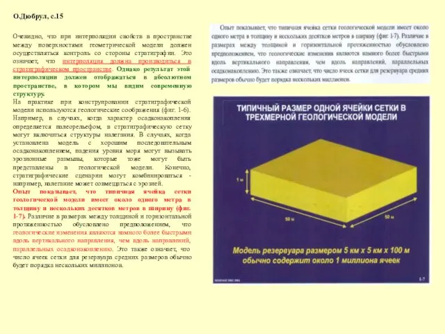 О.Дюбрул, с.15 Очевидно, что при интерполяции свойств в пространстве между поверхностями