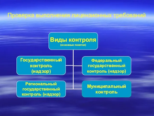 Проверка выполнения лицензионных требований