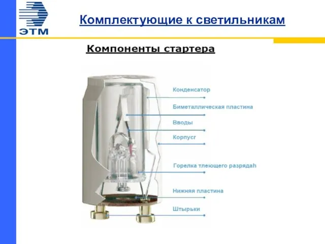 Комплектующие к светильникам