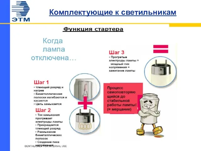 Комплектующие к светильникам