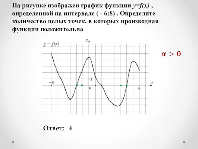 На рисунке изображен график функции y=f(x) , определенной на интервале (