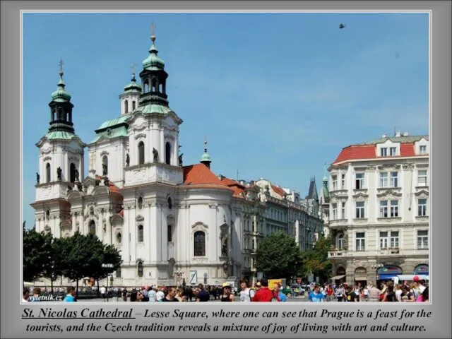 St. Nicolas Cathedral – Lesse Square, where one can see that