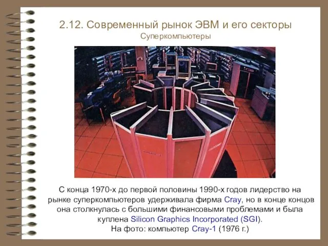 С конца 1970-х до первой половины 1990-х годов лидерство на рынке