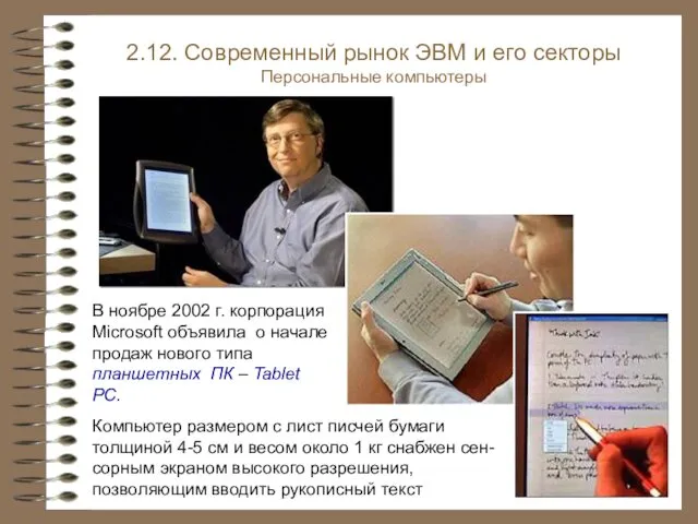 В ноябре 2002 г. корпорация Microsoft объявила о начале продаж нового