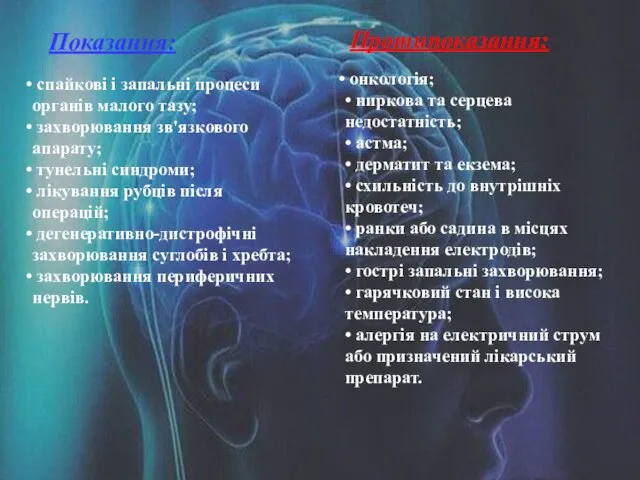 Показання: Протипоказання: онкологія; • ниркова та серцева недостатність; • астма; •