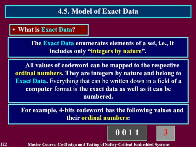 All values of codeword can be mapped to the respective ordinal