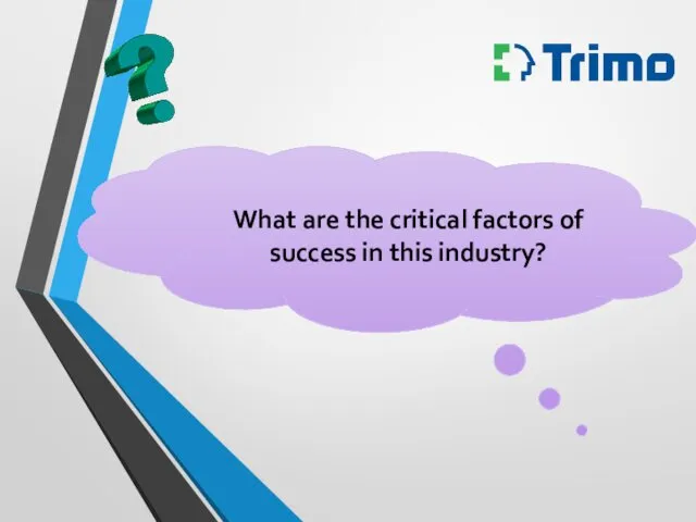 What are the critical factors of success in this industry?