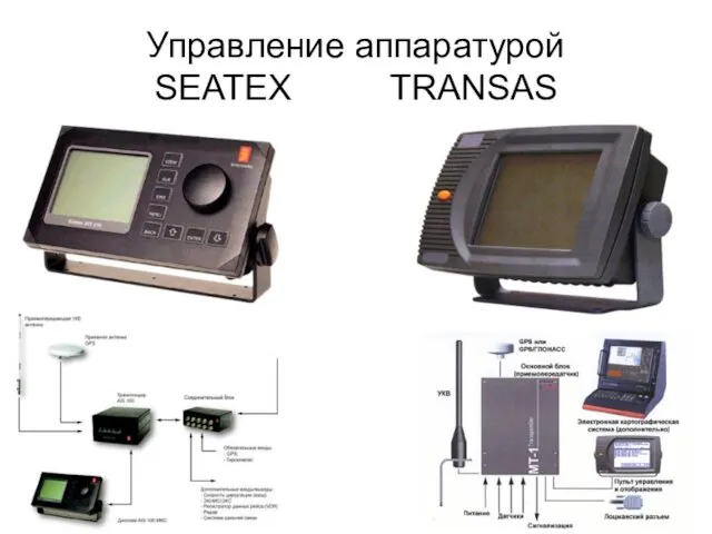 Управление аппаратурой SEATEX TRANSAS