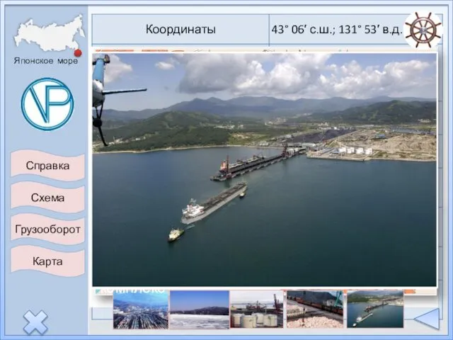 Восточный Схема Справка Грузооборот Карта Японское море Крупнейший порт на Дальнем