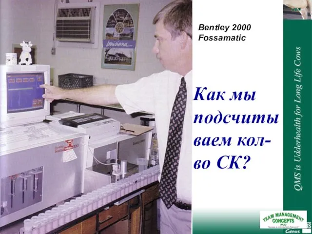 Bentley 2000 Fossamatic Как мы подсчитываем кол-во СК?