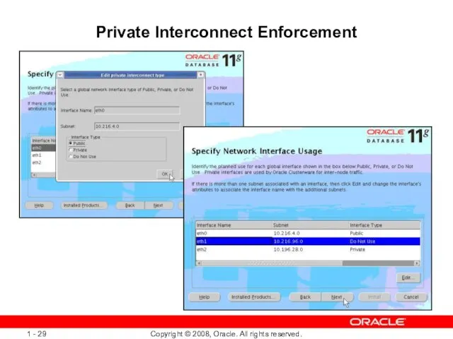 Private Interconnect Enforcement