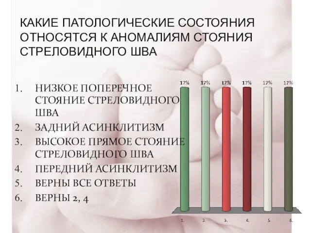 КАКИЕ ПАТОЛОГИЧЕСКИЕ СОСТОЯНИЯ ОТНОСЯТСЯ К АНОМАЛИЯМ СТОЯНИЯ СТРЕЛОВИДНОГО ШВА НИЗКОЕ ПОПЕРЕЧНОЕ