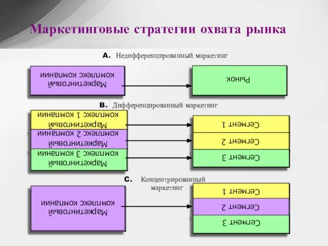 Маркетинговые стратегии охвата рынка