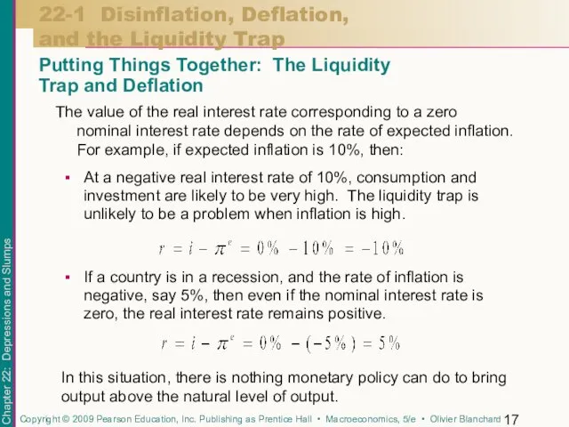 At a negative real interest rate of 10%, consumption and investment